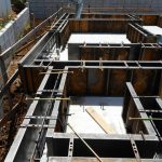 基礎土間打ち前配筋検査
